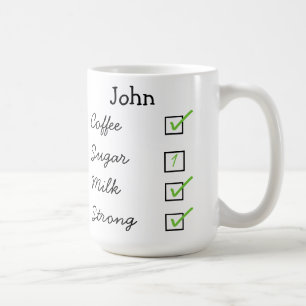 Como eu gosto de minha caneca personalizada café