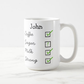 Como eu gosto de minha caneca personalizada café