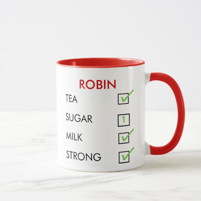 Como faça você gosta de sua caneca personalizada (Direita)