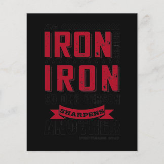 Como Ferro Arrefece Ferro, Então Uma Pessoa Agita