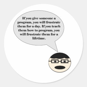 Como frustrar os adesivos do programador