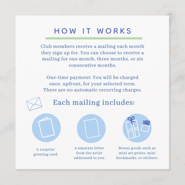 como funciona cartão de visita gráfico de informaç (Frente)