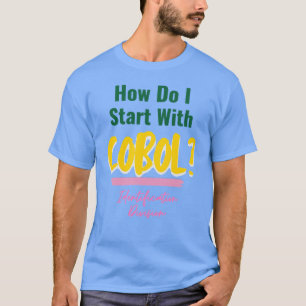 Como Iniciar Camiseta de Códigos de Programação Co