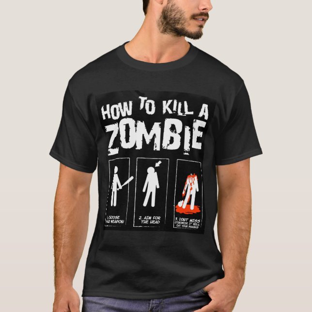 Como matar uma camisa do zombi (Frente)