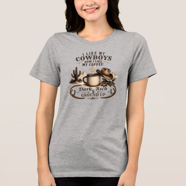 Como Meus Cowboys Como Meu Café (Frente)