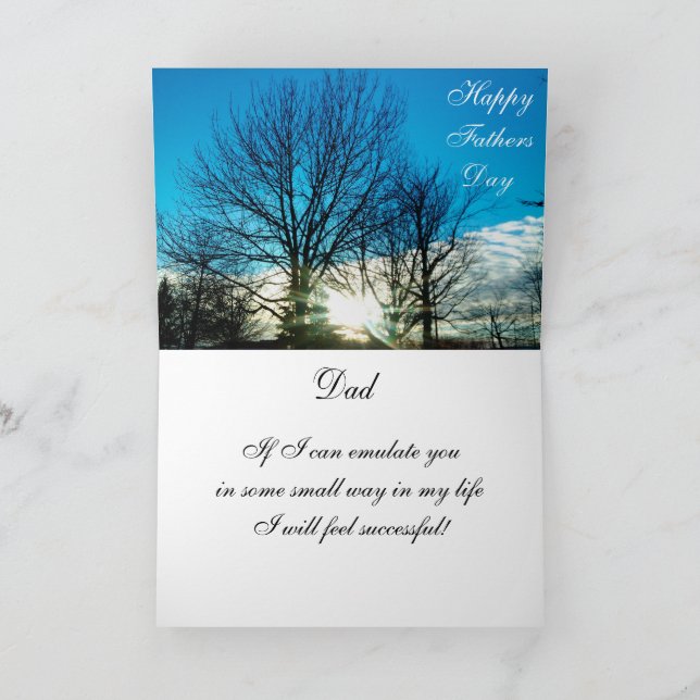 COMO O PAI, COMO O CARTÃO FILHO (Interior)