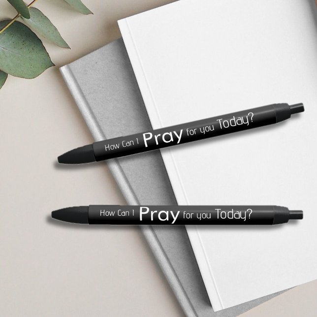 Como Posso Orar Por VOCÊ? Canetas Cristãs (How Can I Pray For YOU? Christian Prayer Ministry Pens)