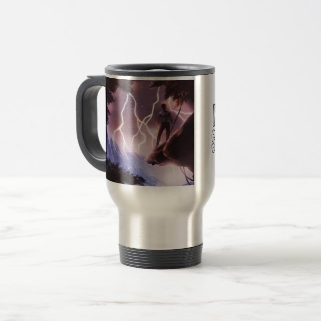 Como sobreviver à caneca de viagem (Frente Esquerda)