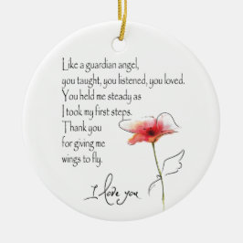 COMO UM ANJO GUARDIANO ORNAMENTO