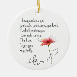 COMO UM ANJO GUARDIANO ORNAMENTO