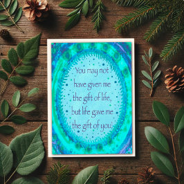 Como um Cartão de Inspirivência Moderno do Padre S