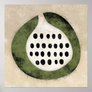 Como Um Fig Ou Uma Arte De Muro De Poster Kiwi
