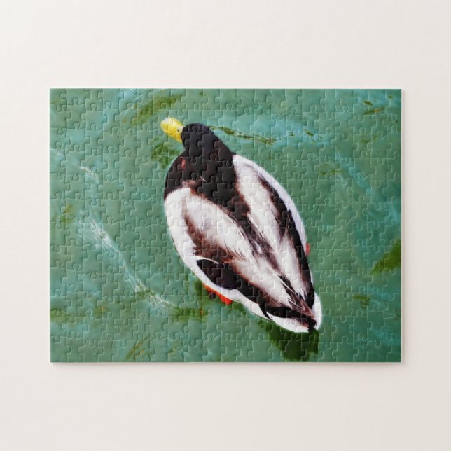 Como um Pato em Quebra-cabeça de Pato Selvagem (Horizontal)