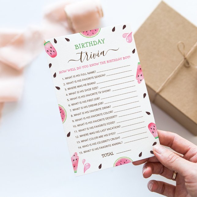 Como Você Conhece O Jogo De Festa Do Aniversário? (Criador carregado)