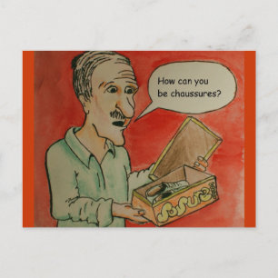 Como Você Pode Ser Chausado? Cartão Postal