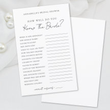 Como Você Sabe Bem O Jogo Do Chá de panela Da Noiv