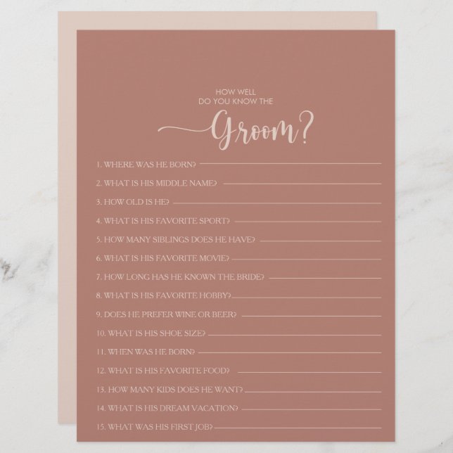 Como você sabe bem o jogo do Chá de panela do Groo (Frente/Verso)