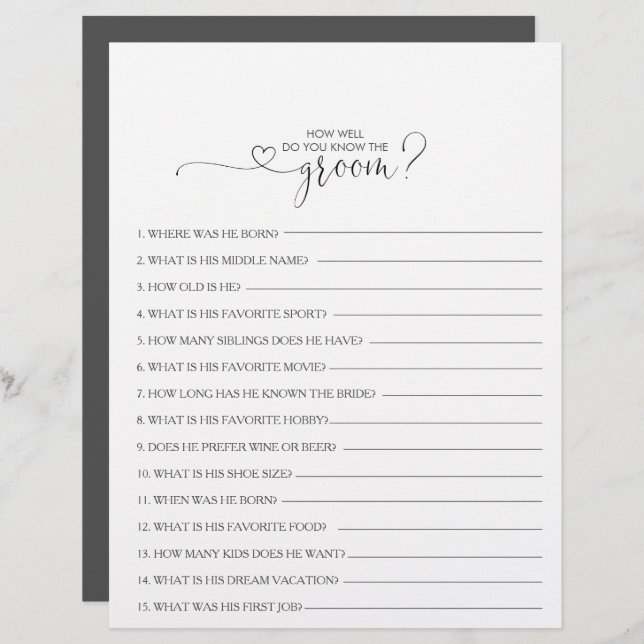 Como você sabe bem o jogo do Chá de panela do Groo (Frente/Verso)