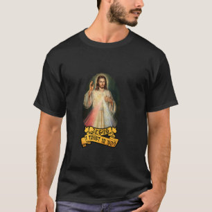 Compaixão Divino Católico para Camisa Devoteada