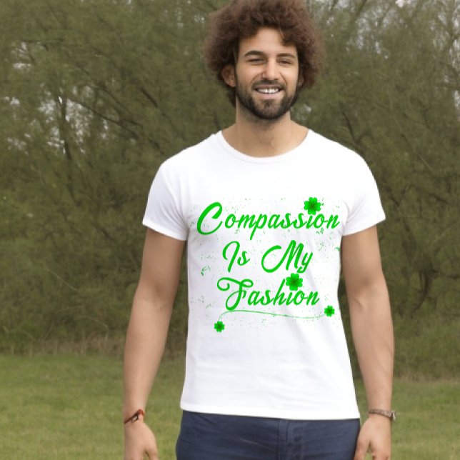Compaixão É Minha Camisa De Moda (Criador carregado)