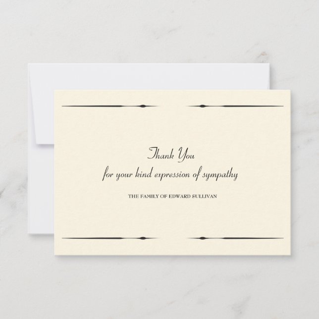 Compaixão Obrigado Notas (Frente)