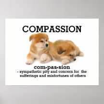 COMPAIXÃO - Poster de vocabulário