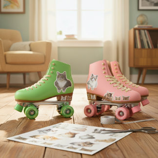 Companheiros Perfeitos: Adesivos de Gatinho Fofos!