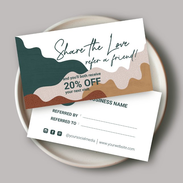 Compartilhe o Design do Cartão de Referência de Am (Criador carregado)