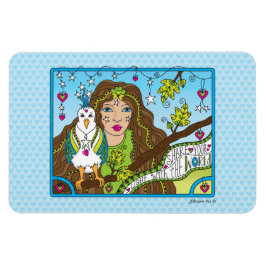 Compartilhe seu ímã flexível/leve 6" x 4"