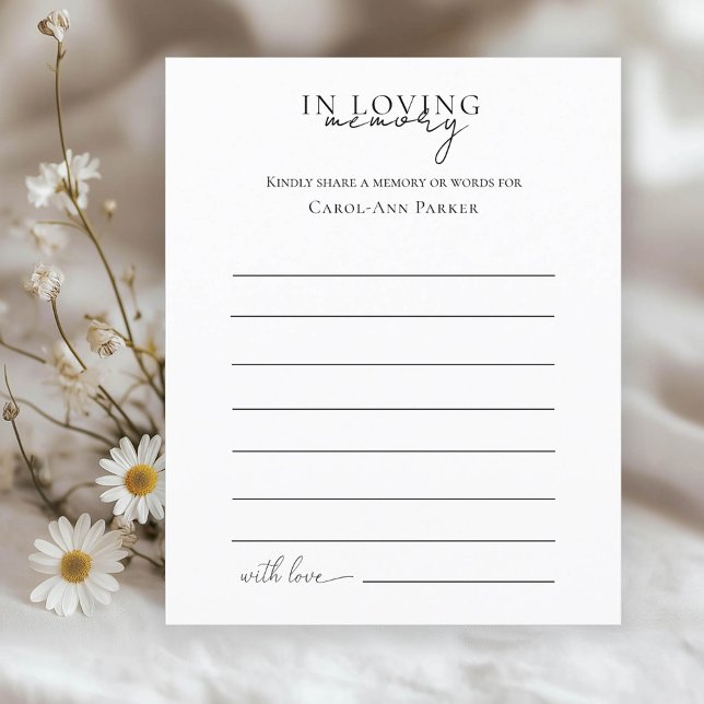 Compartilhe um Atendimento Funeral de Memória (Criador carregado)