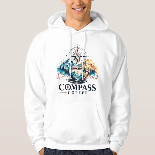 Compass Coffee Mountain Adventure Moletom (Frente)