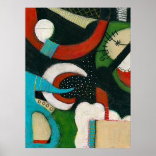 Compass Na Arte De Parede Noite De Poster