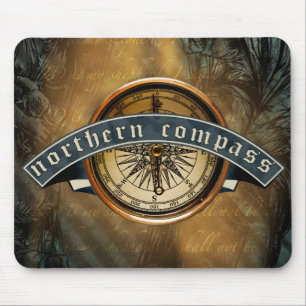 Compasso do norte Mousepad