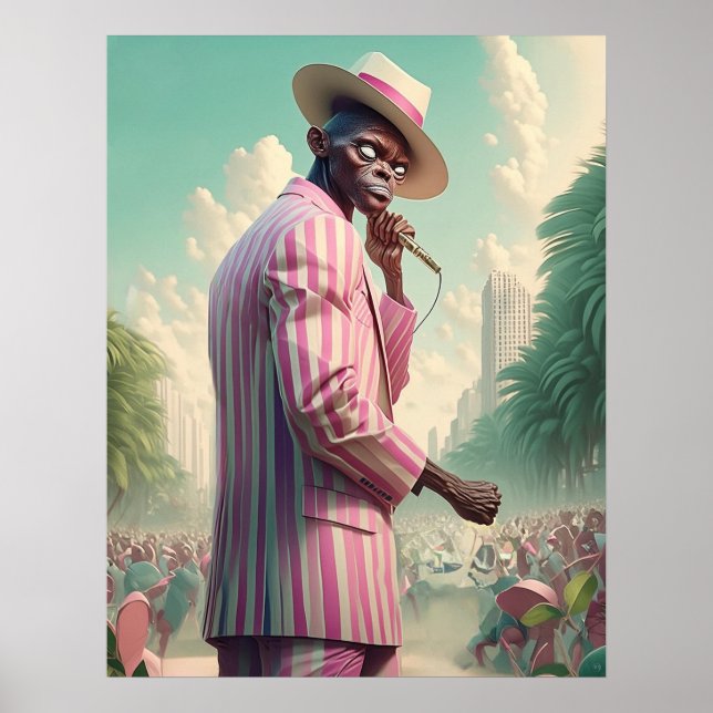 Compère - Poster de Arte Surrealista (Frente)