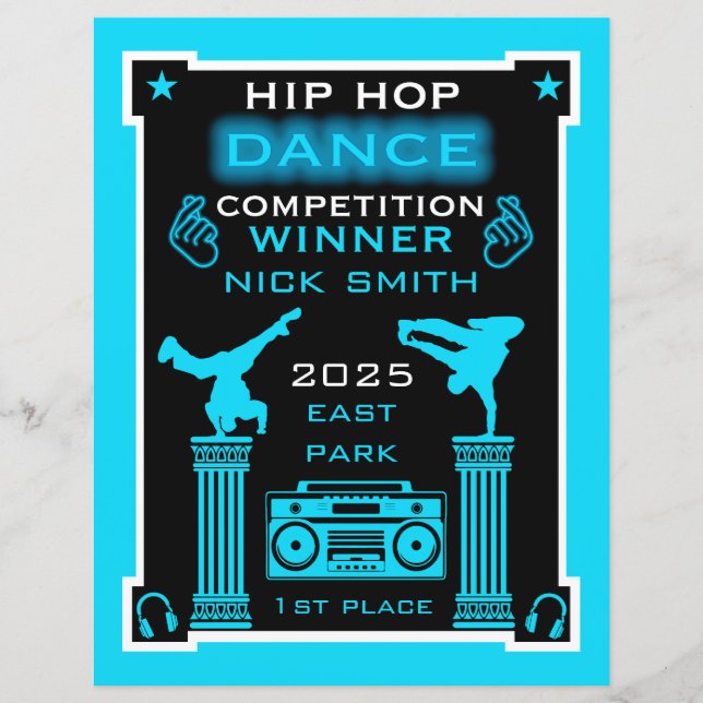 Competição de Dança Hip Hop (Frente)