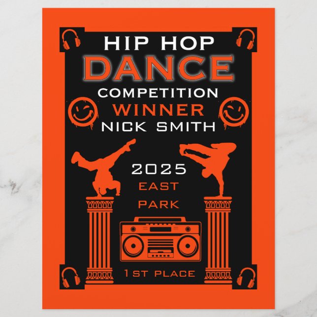 Competição de Dança Hip Hop (Frente)