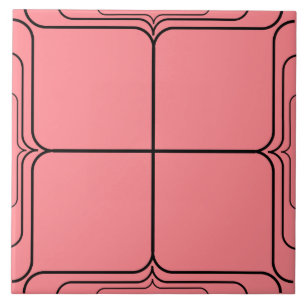 Complemento para Art Deco White Rose em rosa