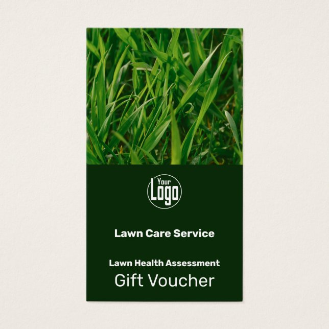 Complimentary Garden Service Gift Voucher Card (Frente)