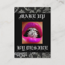 Compo o cartão de visita do artista