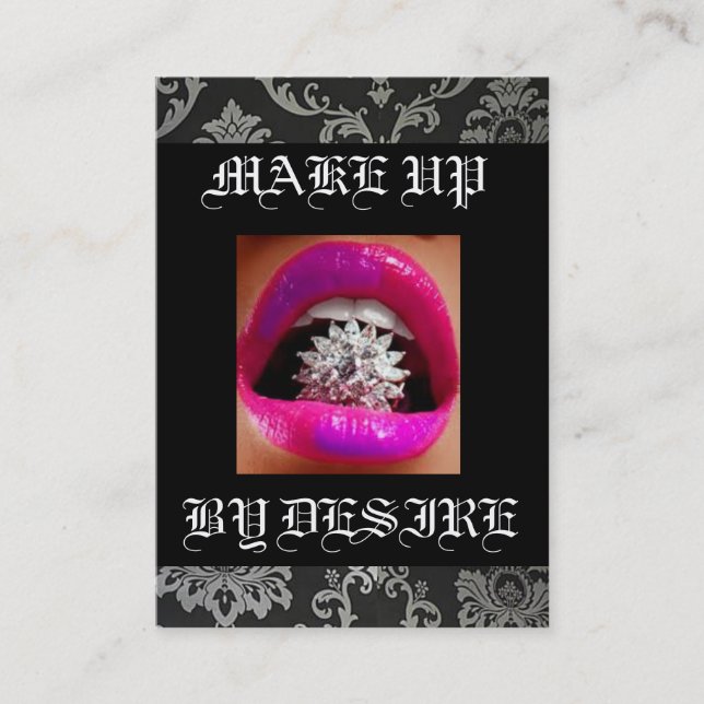 Compo o cartão de visita do artista (Frente)