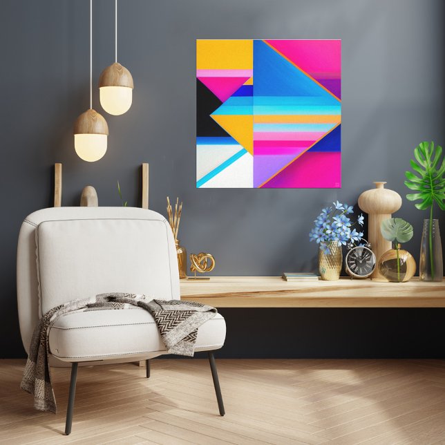 Composição 56 - Canvas de arte Impressão (Criador carregado)