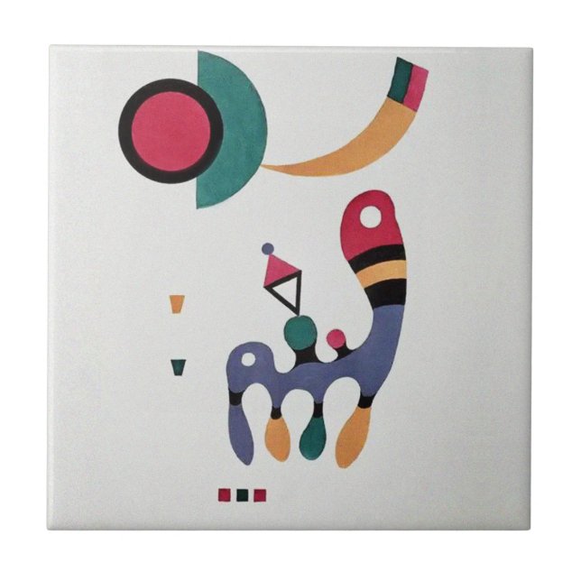 Composição Abstração Biomórfica - Kandinsky (Frente)