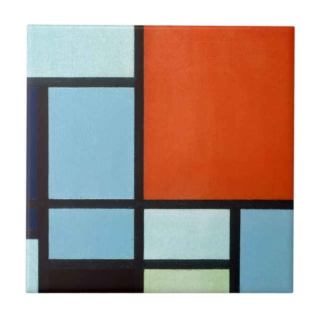 Composição de Piet Mondrian (Frente)