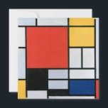 Composição Vermelho, Amarelo, Azul, Preto | Mondri<br><div class="desc">Composição com Vermelho,  Amarelo,  Azul e Preto é uma pintura de 1921 de Piet Mondriaan.</div>