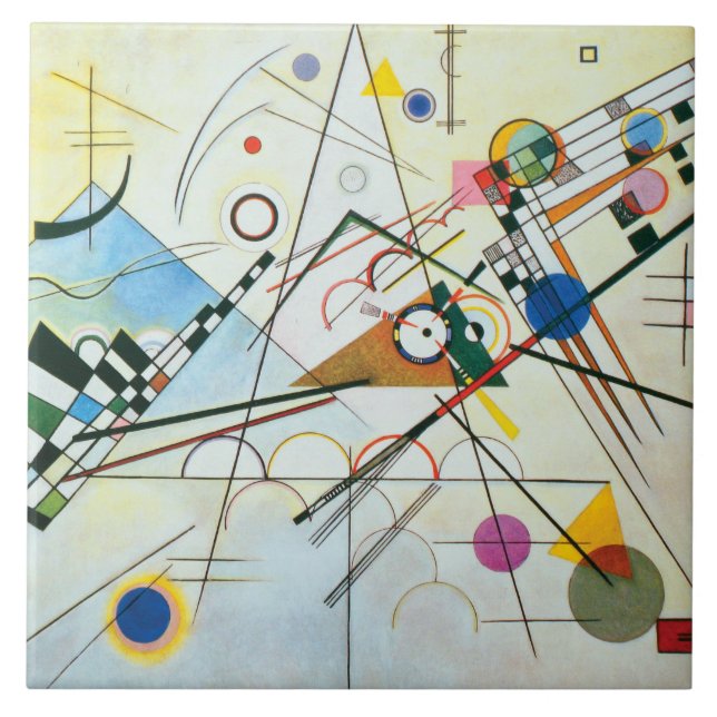 Composição VIII por Wassily Kandinsky (Frente)