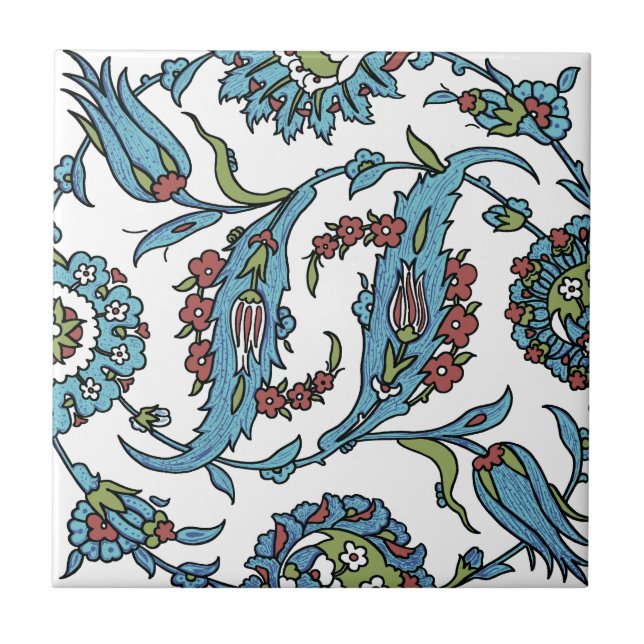 Composision floral turco antigo (Frente)