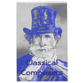 Compositor calendário - Symphony em Blue & Grey