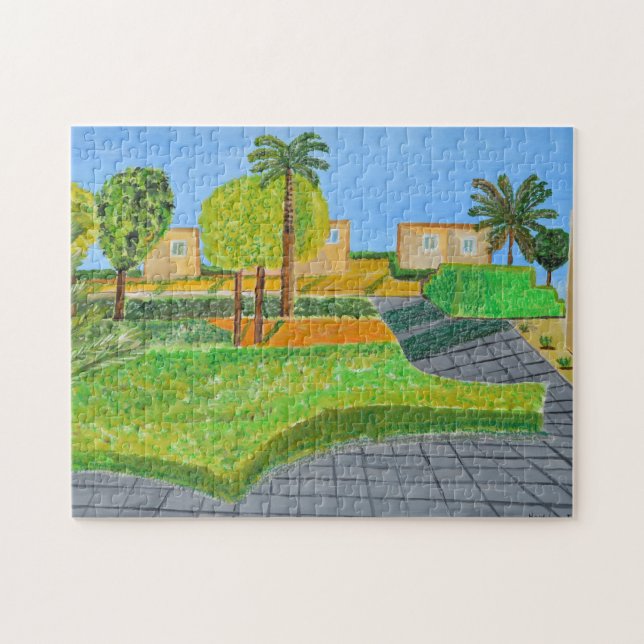 Composto 1 em quebra-cabeça de Riade (Horizontal)