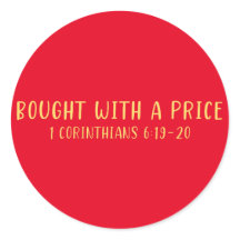 Comprado com um adesivo de preço