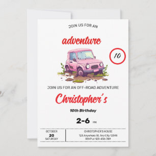Comprar Convite de Aniversário da Adventure